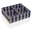 Box with compartments Blue Bay Textile BigBuy Home