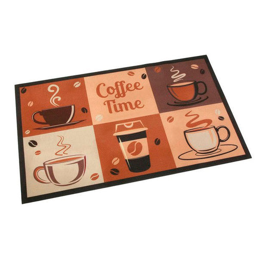 Carpet Coffee Time Polyester (50 x 2 x 80 cm) BigBuy Home