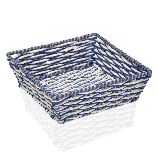 Decorative basket Plastic (23 x 8 x 23 cm) BigBuy Home