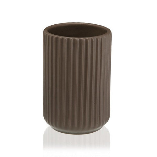 Toothbrush Holder Ceramic BigBuy Home