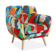 Armchair Brais Polyester (63 X 76 x 68 cm) BigBuy Home