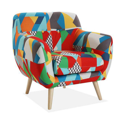 Armchair Brais Polyester (63 X 76 x 68 cm) BigBuy Home