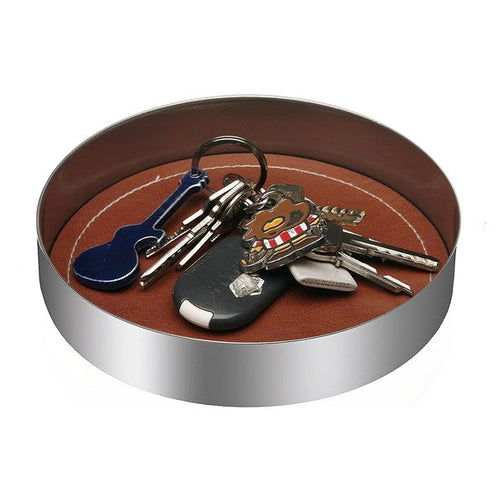 Valet Tray Circular (15,5 x 3 x 15,5 cm) BigBuy Home