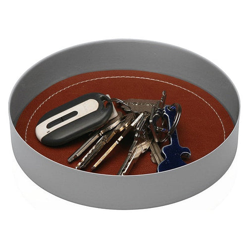 Valet Tray Circular (15,5 x 3 x 15,5 cm) BigBuy Home