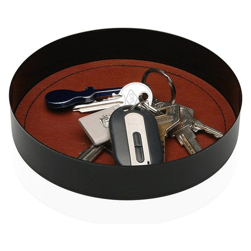 Valet Tray Circular (15,5 x 3 x 15,5 cm) BigBuy Home
