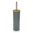 Toilet Brush Metal Grey BigBuy Home