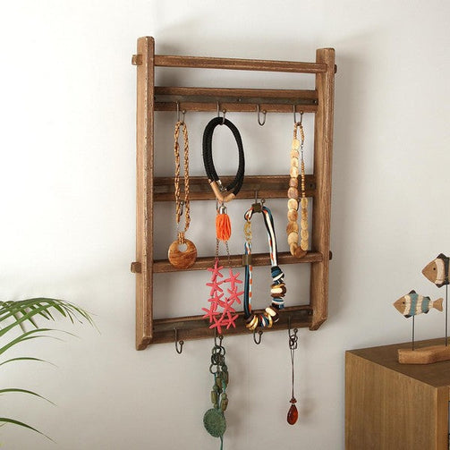 Hanging Organiser with Rack for Jewellery and Accessories BigBuy Home