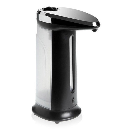 Automatic Soap Dispenser with Sensor ABS Black BigBuy Home