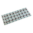 Carpet Blue Wave Polyester (50 x 2 x 120 cm) BigBuy Home