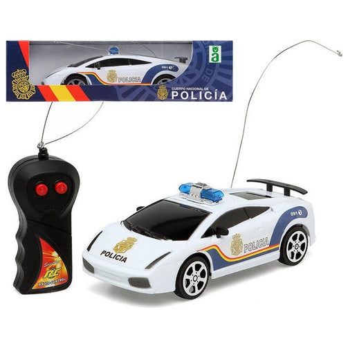 Remote-Controlled Car Police officer 118498 BigBuy Fun