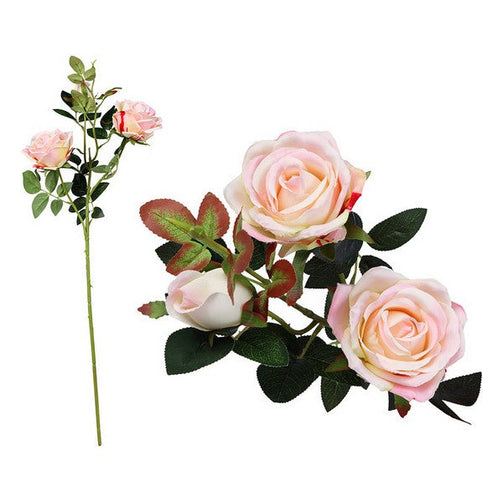 Stem of 5 Roses Pink 112994 (60 Cm) BigBuy Home