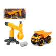 Dumper Truck with Loader Yellow 112961 BigBuy Fun