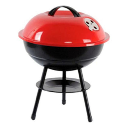 Barbecue Portable Red Black (38 X 38 x 39 cm) BigBuy BBQ