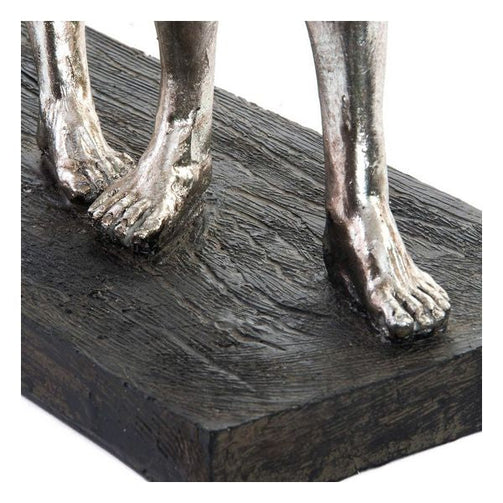 Decorative Figure Dekodonia Resin Chromed (55 x 18 x 42 cm) Dekodonia