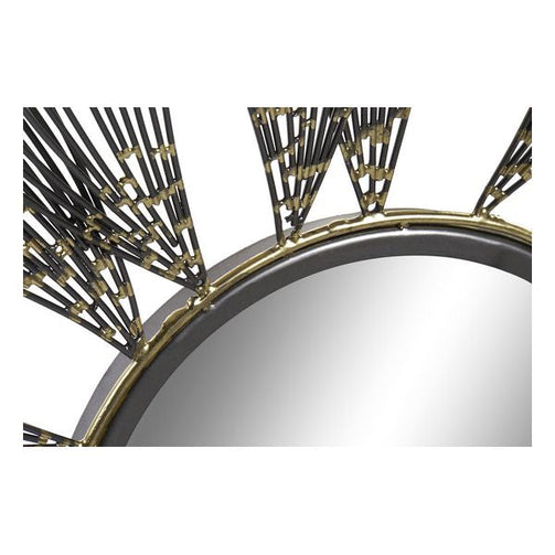 Wall Decoration Dekodonia Metal Mirror Chic Dekodonia