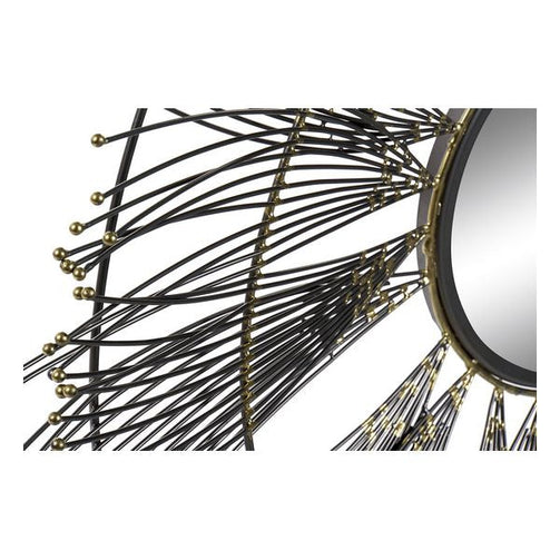Wall Decoration Dekodonia Metal Mirror Chic Dekodonia