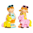 Decorative Figure Dekodonia Fibreglass Boys (2 pcs) (23 x 19 x 40 cm) Dekodonia