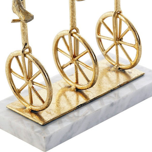 Decorative Figure Dekodonia Metal Resin Marble (23 x 8 x 48 cm) Dekodonia