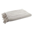 Blanket Dekodonia Beige Fringe Cotton (130 x 170 cm) Dekodonia