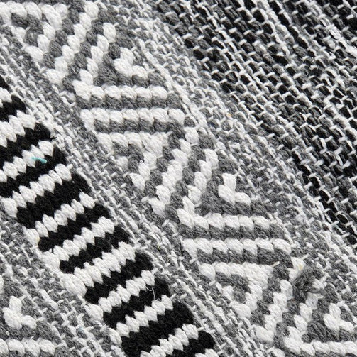 Carpet Dekodonia Black Cotton Colonial (175 x 120 cm) Dekodonia