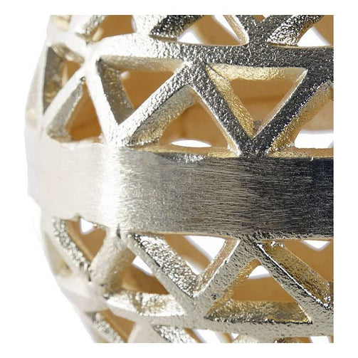 Decorative bauble Dekodonia Aluminium Geometric (17 x 17 x 17 cm) Dekodonia