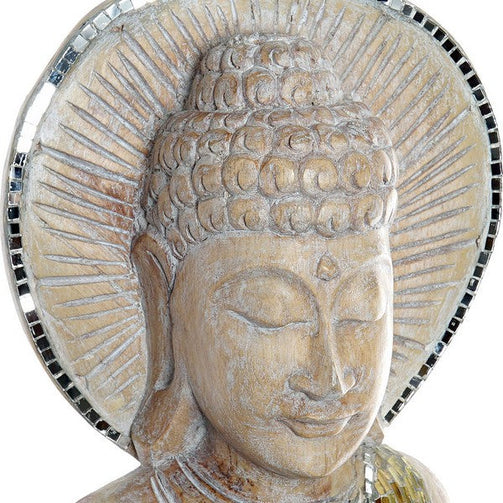 Decorative Figure Dekodonia Bamboo Crystal Buddha (24 x 10 x 100 cm) Dekodonia