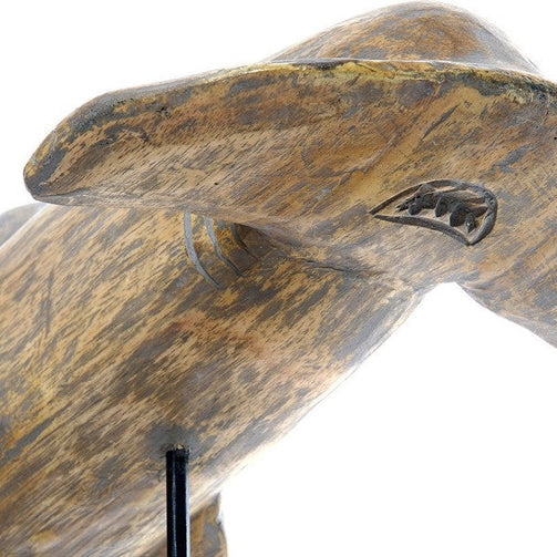Decorative Figure Dekodonia Metal Bamboo Shark (95 x 22 x 40 cm) Dekodonia