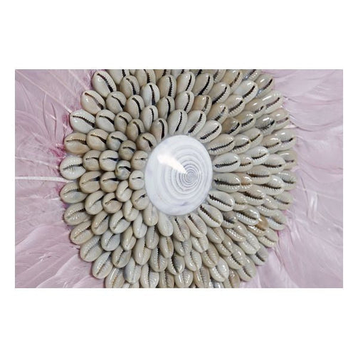 Wall Decoration Dekodonia Feather Colonial Shells Dekodonia