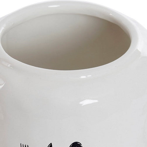Tin Dekodonia Eat Stoneware White (14 x 18 cm) Dekodonia