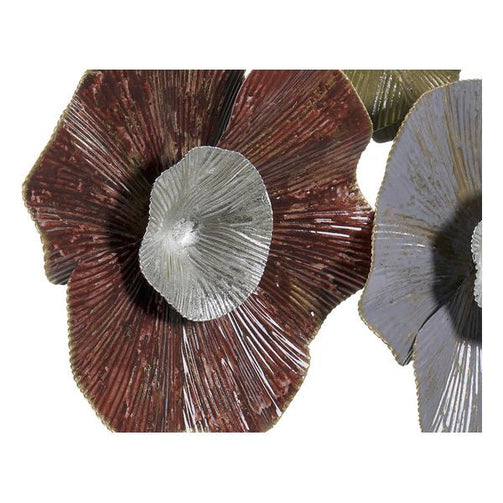 Wall Decoration Dekodonia Metal Flowers Dekodonia