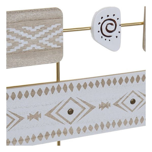 Wall Decoration Dekodonia Wood Metal Colonial Dekodonia