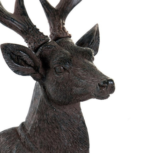 Decorative Figure Dekodonia Resin Deer (18 x 15 x 27 cm) Dekodonia