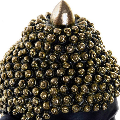 Sculpture Dekodonia Buddha Black Resin (17 x 17 x 21 cm) Dekodonia