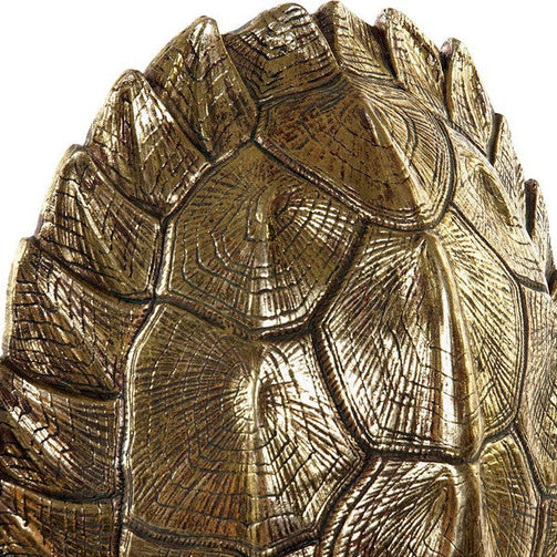 Sculpture Dekodonia Shell Golden (21 x 9 x 30 cm) Dekodonia