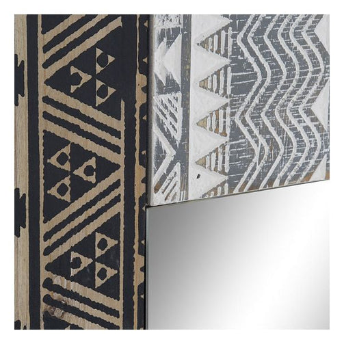 Wall Decoration Dekodonia Wood Crystal (2 pcs) Dekodonia
