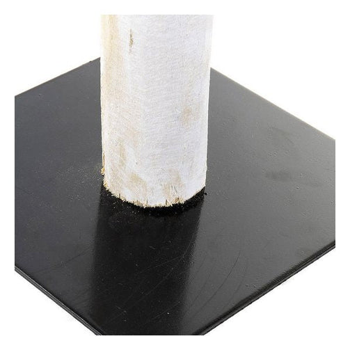 Decoration Dekodonia Tree Circular White Wood Dekodonia