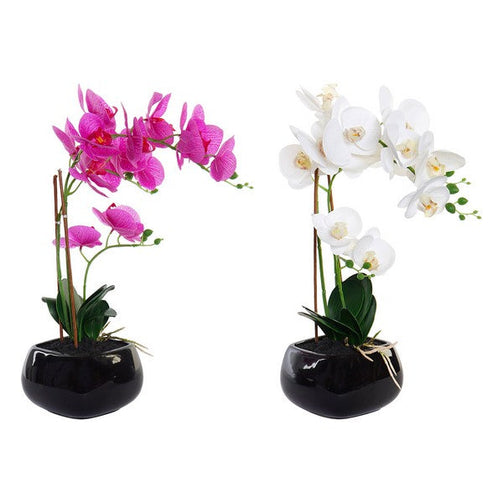 Decorative Flower Dekodonia Foam Ceramic Iron (2 pcs) Dekodonia