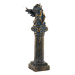 Sculpture Dekodonia Angel Golden Aged finish (19 x 18 x 63 cm) Dekodonia