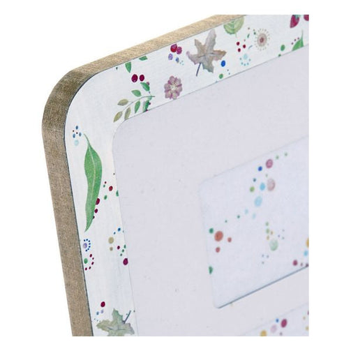 Photo frame Dekodonia My Firts Year Crystal MDF Wood (45 x 1 x 35 cm) Dekodonia