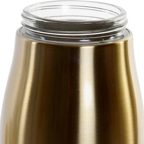 Glass Jar Dekodonia Golden (1,6 L) Dekodonia