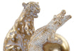 Sculpture Dekodonia Leopard Crocodile Resin (2 pcs) Dekodonia