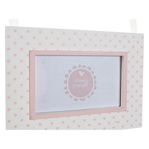 Photo frame Dekodonia Wood Crystal (22 x 1 x 57 cm) (2 pcs) Dekodonia