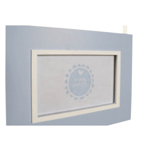 Photo frame Dekodonia Wood Crystal (22 x 1 x 57 cm) (2 pcs) Dekodonia