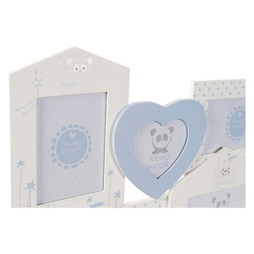 Photo frame Dekodonia Wood Crystal Panda bear (2 pcs) Dekodonia