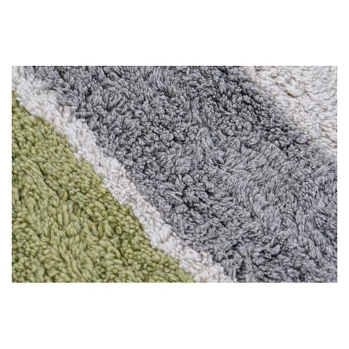 Carpet Dekodonia Striped Cotton (2 pcs) (80 x 1 x 50 cm) Dekodonia