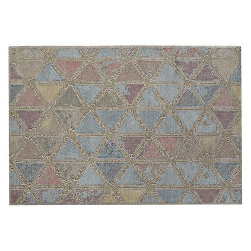 Carpet Dekodonia Rhombus Polyester Cotton (120 x 180 x 1 cm) Dekodonia