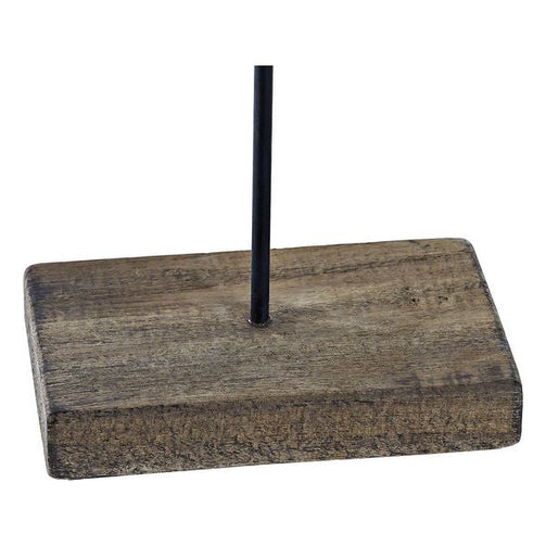 Decorative Figure Dekodonia Wood Metal Fish (32 x 8 x 35 cm) Dekodonia