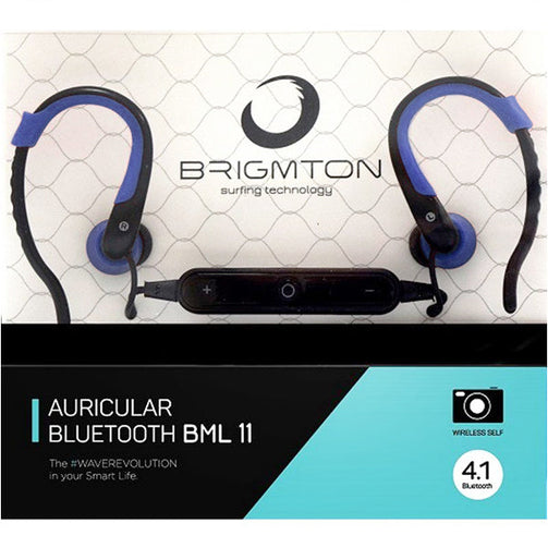 Bluetooth Sports Headset with Microphone BRIGMTON BML-11-A Blue BRIGMTON