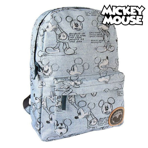 School Bag Mickey Mouse 72832 Blue Mickey Mouse