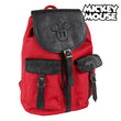 Casual Backpack Mickey Mouse Red Black Mickey Mouse